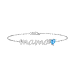 Birthstone Mama Bracelet (1 Stone)