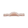 Thumbnail Image 5 of Neil Lane Diamond Scalloped Wedding Band 1/4 ct tw 14K Rose Gold