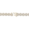 Thumbnail Image 2 of Diamond Circle Link Bracelet 5 ct tw 10K Yellow Gold 7"