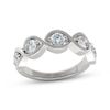 Thumbnail Image 1 of THE LEO First Light Diamond Five-Stone Anniversary Ring 1 ct tw 14K White Gold