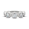 Thumbnail Image 3 of THE LEO First Light Diamond Five-Stone Anniversary Ring 1 ct tw 14K White Gold