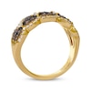 Thumbnail Image 2 of Le Vian Chocolate Waterfall Diamond Ring 1 ct tw 14K Honey Gold