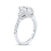 Thumbnail Image 1 of Lab-Grown Diamonds by KAY Pear-Shaped Engagement Ring 3 ct tw 14K White Gold