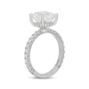 Thumbnail Image 2 of Neil Lane Artistry Cushion-Cut Lab-Grown Diamond Engagement Ring 4-5/8 ct tw 14K White Gold