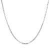 Thumbnail Image 1 of Diamond-Cut Solid Cube Bead Chain Necklace 2.5mm Sterling Silver 18&quot;