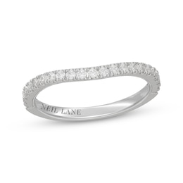 Neil Lane Diamond Contour Wedding Band 1/3 ct tw 14K White Gold