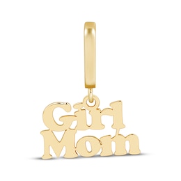 Charmed Memories &quot;Girl Mom&quot; Charm 10K Yellow Gold