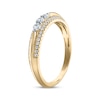 Thumbnail Image 2 of Diamond Three-Stone Anniversary Ring 1/3 ct tw 14K Yellow Gold