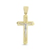 Thumbnail Image 1 of Crucifix Charm 10K Two-Tone Gold