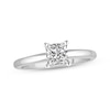 Thumbnail Image 1 of Lab-Grown Diamonds by KAY Princess-Cut Solitaire Engagement Ring 3/4 ct tw 14K White Gold (F/SI2)