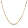Thumbnail Image 0 of Solid Foxtail Chain Necklace 4mm Yellow Ion-Plated Stainless Steel 22"
