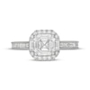 Thumbnail Image 3 of Neil Lane Artistry Heritage Square Emerald-Cut Lab-Grown Diamond Engagement Ring 2-1/2 ct tw Platinum