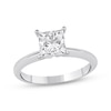 Thumbnail Image 0 of Lab-Created Diamonds by KAY Princess-Cut Solitaire Engagement Ring 1-1/4 ct tw 14K White Gold (I/SI2)