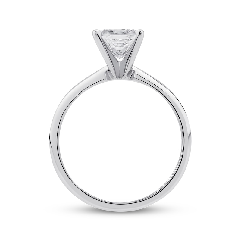 Lab-Created Diamonds by KAY Princess-Cut Solitaire Engagement Ring 1-1/4 ct tw 14K White Gold (I/SI2)