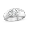 Thumbnail Image 1 of Men's Lab-Grown Diamonds by KAY Wedding Band 1 ct tw Round-cut 14K White Gold