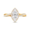 Thumbnail Image 3 of Lab-Grown Diamonds by KAY Marquise-Cut Twist Shank Engagement Ring 1-1/4 ct tw 14K Yellow Gold