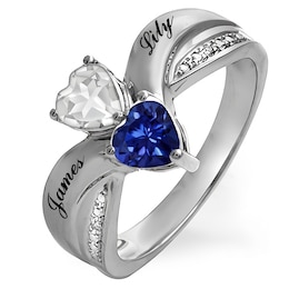 Couple's Birthstone Ring