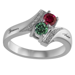 Couple's Birthstone Ring