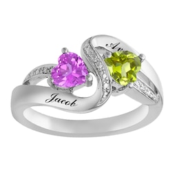 Couple's Birthstone Ring