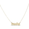 Thumbnail Image 1 of &quot;Madre&quot; Necklace 10K Yellow Gold 18&quot;