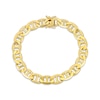 Thumbnail Image 1 of Solid Mariner Chain Bracelet 10.1mm 10K Yellow Gold 8.5&quot;