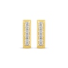 Thumbnail Image 1 of Diamond Bar Stud Earrings 1/10 ct tw 10K Yellow Gold