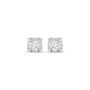 Thumbnail Image 2 of Radiant Reflections Round-Cut Diamond Solitaire Stud Earrings 1/3 ct tw Sterling Silver (J/I3)