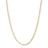 Thumbnail Image 1 of Solid Singapore Chain Necklace 2.5mm 14K Yellow Gold 20&quot;