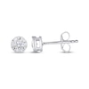 Thumbnail Image 1 of Lab-Grown Diamonds by KAY Round-Cut Solitaire Stud Earrings 1/4 ct tw Sterling Silver (I/SI2)