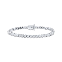 Lab-Grown Diamonds by KAY Tennis Bracelet 1/2 ct tw Sterling Silver 7&quot;