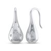 Thumbnail Image 1 of STUDIO BY KAY Diamond Scatter Teardrop Earrings 1/6 ct tw Sterling Silver