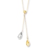 Thumbnail Image 1 of Teardrop Necklace 14K Two-Tone Gold