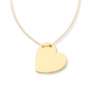 Thumbnail Image 1 of Heart Necklace 14K Yellow Gold 18&quot;