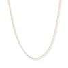 Thumbnail Image 1 of Solid Singapore Chain Necklace 14K Two-Tone Gold 16&quot;