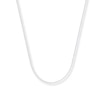 Thumbnail Image 0 of Solid Cable Chain Necklace 14K White Gold 16"