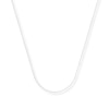 Thumbnail Image 1 of Solid Bead Chain Necklace 14K White Gold 20&quot;