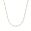 Thumbnail Image 1 of Solid Cable Chain Necklace 14K Yellow Gold 16&quot;