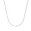 Thumbnail Image 1 of Solid Cable Chain Necklace 14K White Gold 18&quot;