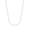 Thumbnail Image 1 of Solid Mariner Chain Necklace 14K White Gold 16&quot;