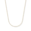 Thumbnail Image 1 of Solid Mariner Chain Necklace 14K Yellow Gold 20&quot;