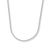 Thumbnail Image 0 of Solid Wheat Chain Necklace 14K White Gold 16"