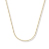 Thumbnail Image 1 of Solid Wheat Chain Necklace 14K Yellow Gold 16&quot;