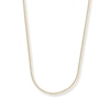 Thumbnail Image 1 of Solid Wheat Chain Necklace 14K Yellow Gold 18&quot;