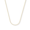 Thumbnail Image 1 of Solid Wheat Chain Necklace 14K Yellow Gold 16&quot;