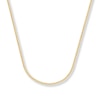 Thumbnail Image 1 of Solid Wheat Chain Necklace 14K Yellow Gold 16&quot;