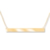 Thumbnail Image 1 of Bar Necklace 14K Yellow Gold 18&quot;