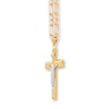 Thumbnail Image 3 of Crucifix Necklace 10K Yellow Gold 20&quot;