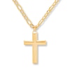 Thumbnail Image 4 of Crucifix Necklace 10K Yellow Gold 20&quot;