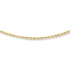 Thumbnail Image 0 of Solid Rope Chain Necklace 14K Yellow Gold 30"