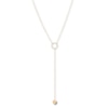 Thumbnail Image 1 of Disc Lariat Necklace 14K Yellow Gold 18&quot;